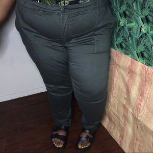 Comfortable Olive Green Pants